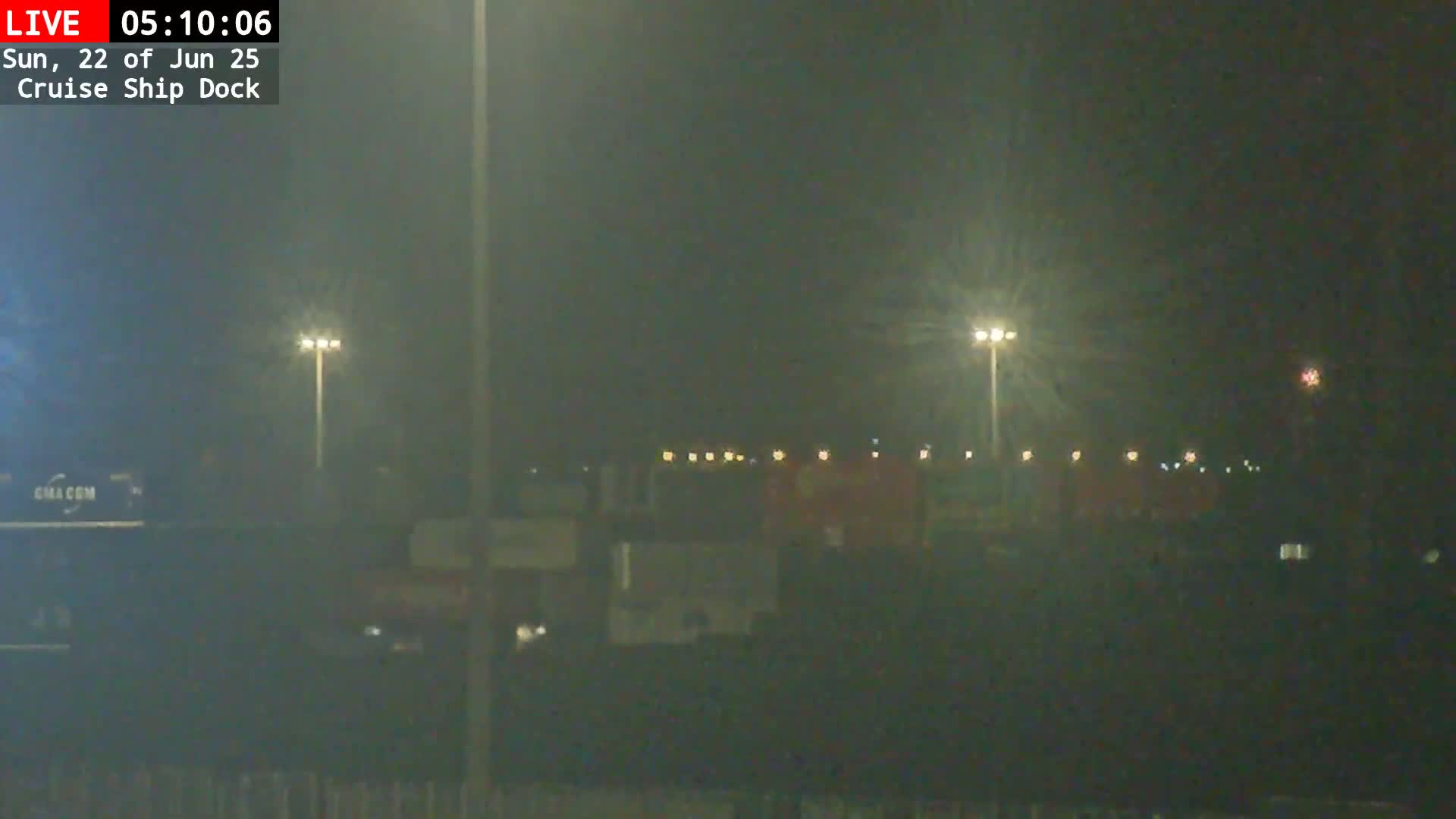 Lanzarote, Arrecife Harbor, Cruise Ship Dock Live Cam - Canary Islands, Las Palmas, Spain