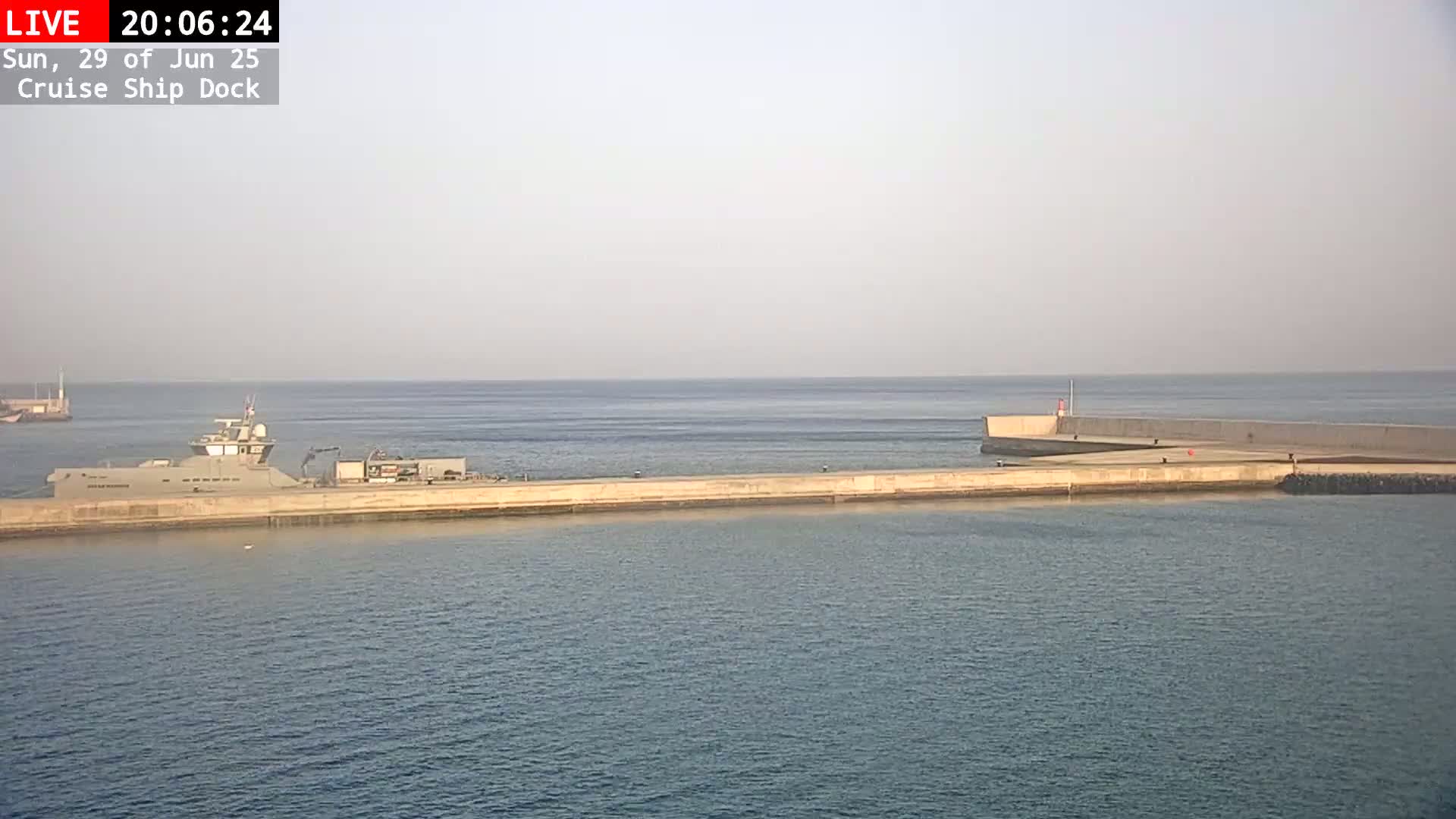 Lanzarote, Arrecife Harbor, Cruise Ship Dock Live Cam - Canary Islands, Las Palmas, Spain