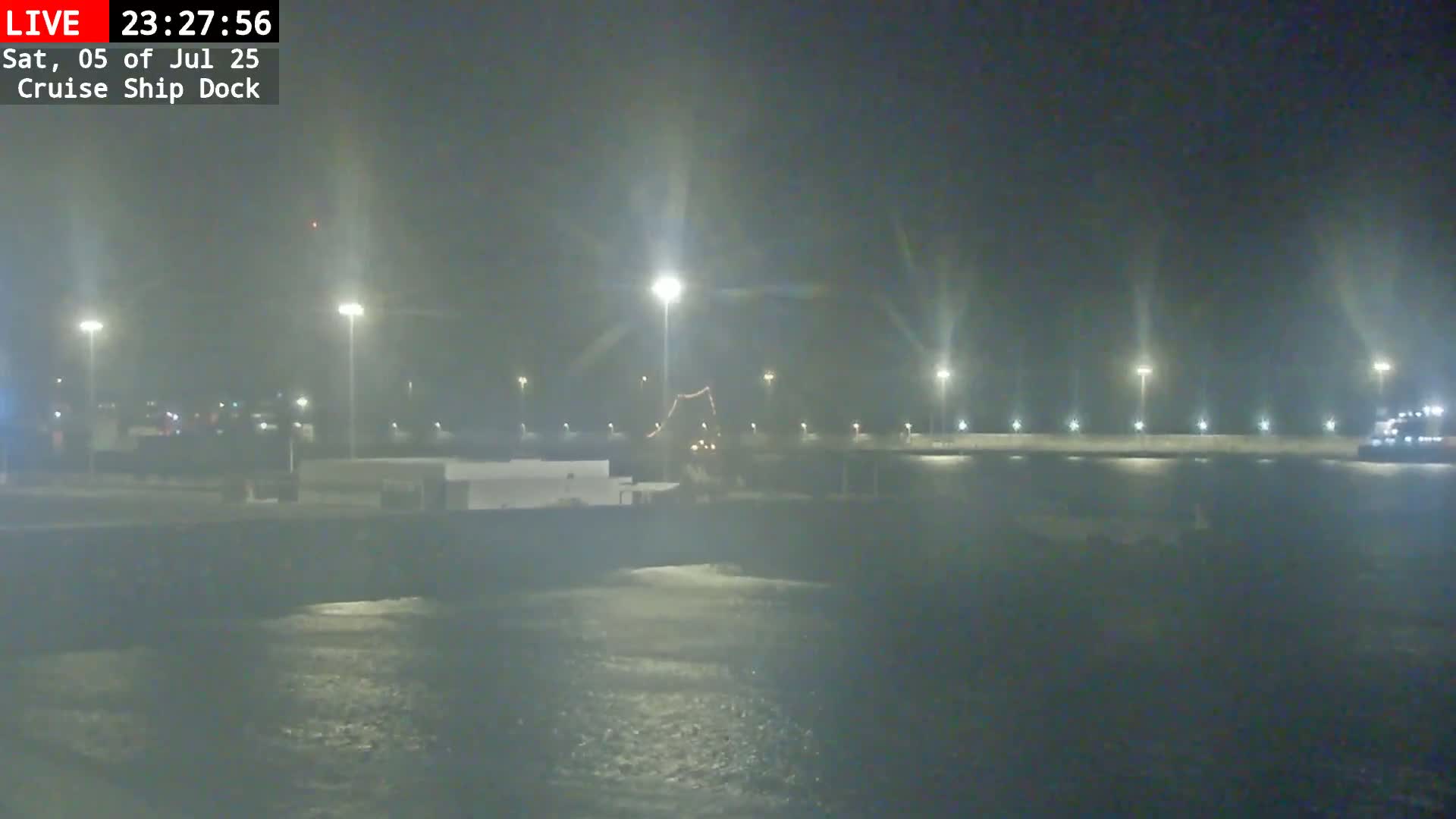Lanzarote, Arrecife Harbor, Cruise Ship Dock Live Cam - Canary Islands, Las Palmas, Spain