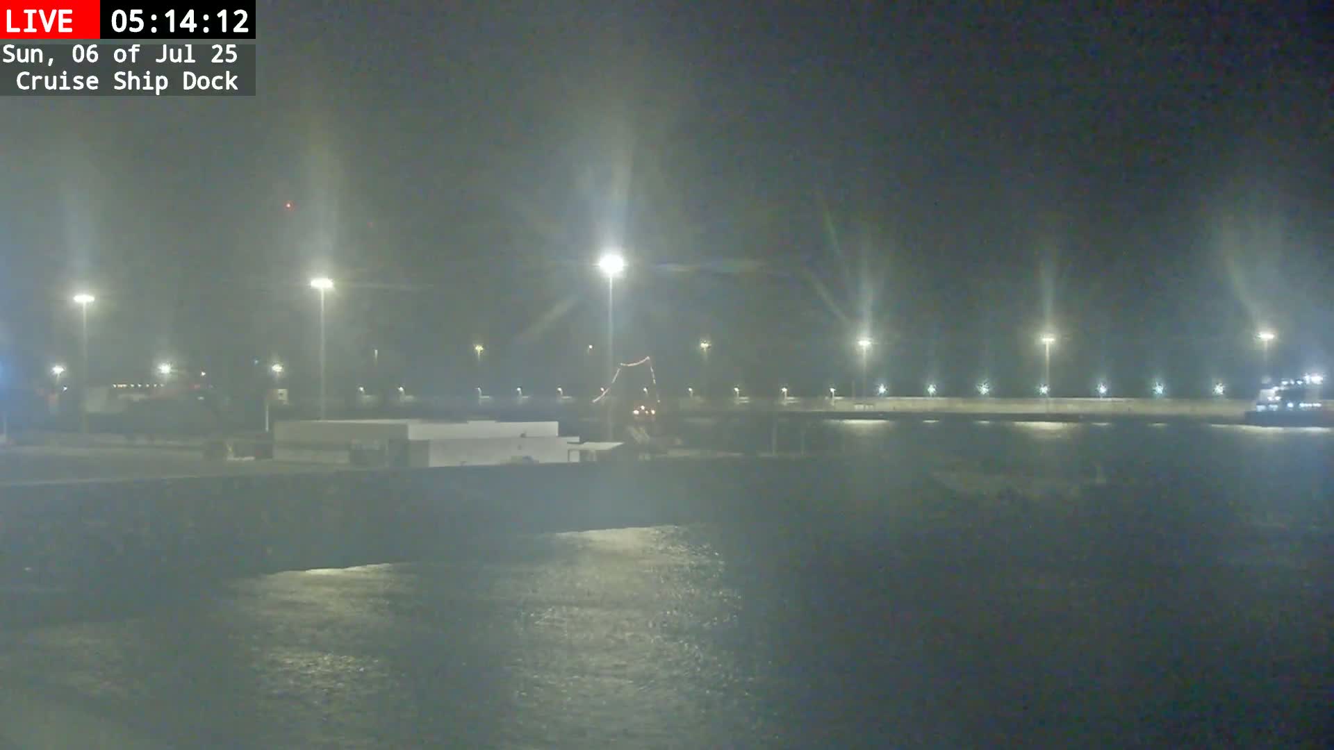 Lanzarote, Arrecife Harbor, Cruise Ship Dock Live Cam - Canary Islands, Las Palmas, Spain