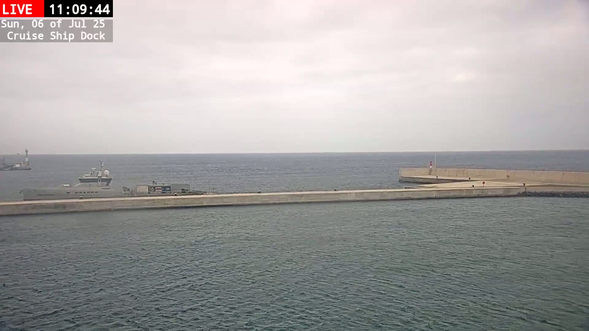 Lanzarote, Arrecife Harbor, Cruise Ship Dock Live Cam - Canary Islands, Las Palmas, Spain