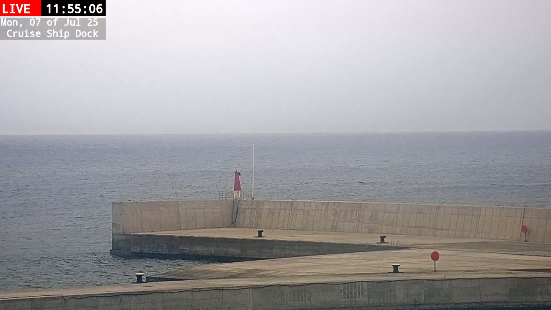 Lanzarote, Arrecife Harbor, Cruise Ship Dock Live Cam - Canary Islands, Las Palmas, Spain