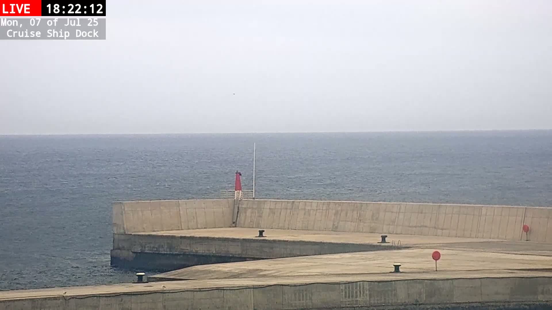 Lanzarote, Arrecife Harbor, Cruise Ship Dock Live Cam - Canary Islands, Las Palmas, Spain