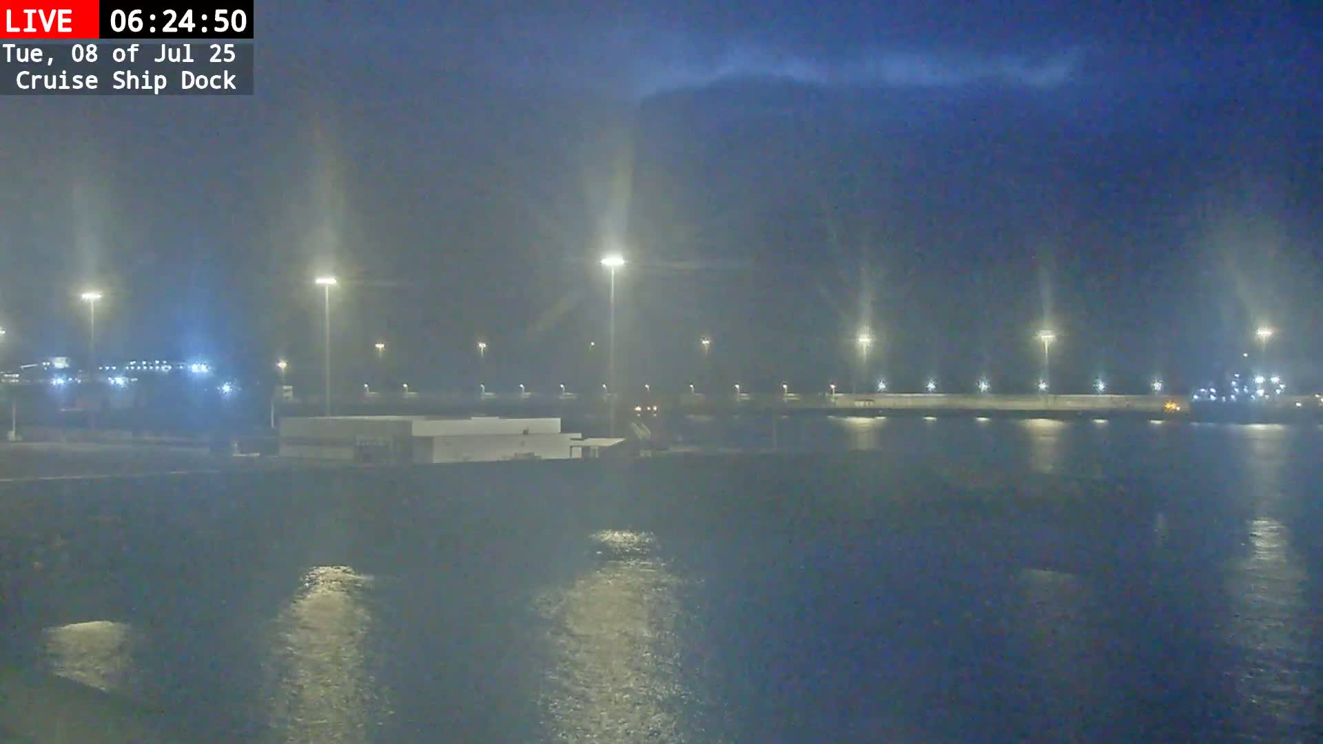 Lanzarote, Arrecife Harbor, Cruise Ship Dock Live Cam - Canary Islands, Las Palmas, Spain