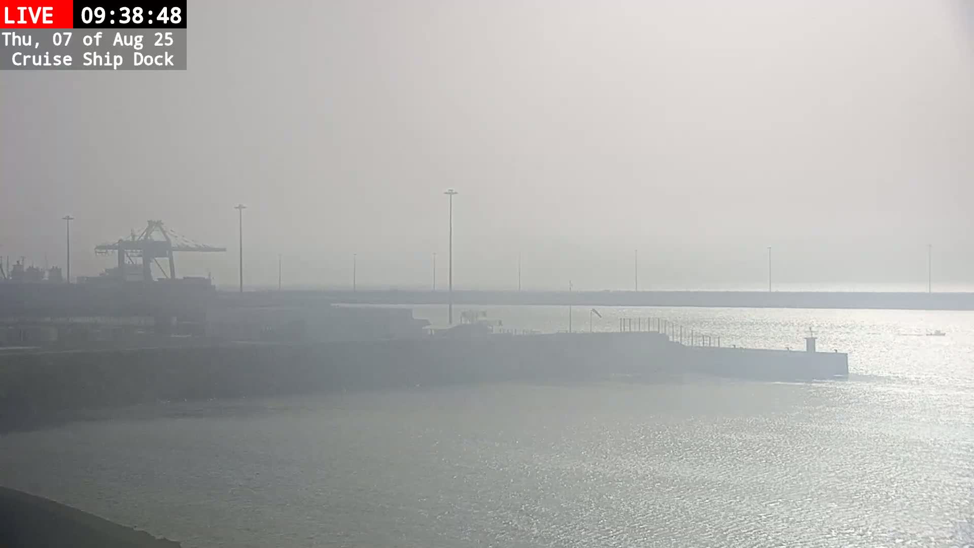 Lanzarote, Arrecife Harbor, Cruise Ship Dock Live Cam - Canary Islands, Las Palmas, Spain