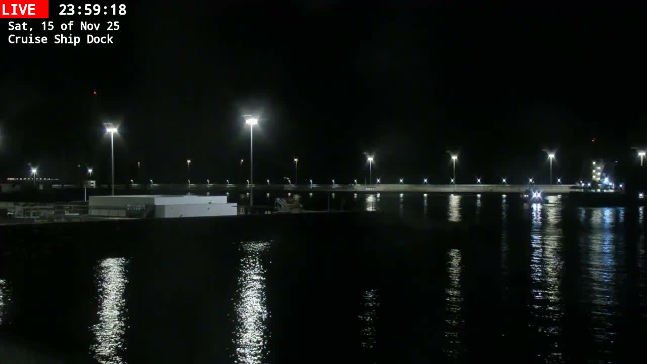 Lanzarote, Arrecife Harbor, Cruise Ship Dock Live Cam - Canary Islands, Las Palmas, Spain