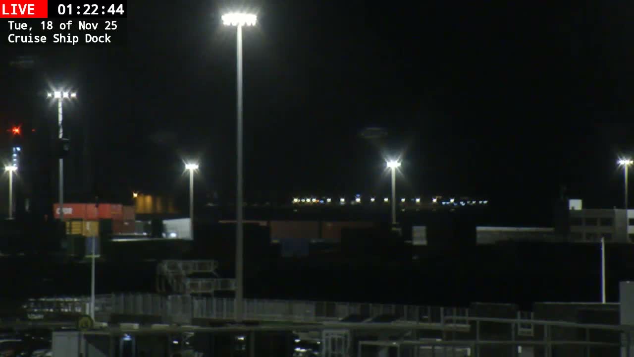 Lanzarote, Arrecife Harbor, Cruise Ship Dock Live Cam - Canary Islands, Las Palmas, Spain