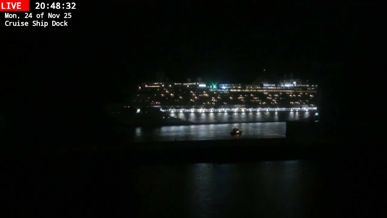 Lanzarote, Arrecife Harbor, Cruise Ship Dock Live Cam - Canary Islands, Las Palmas, Spain