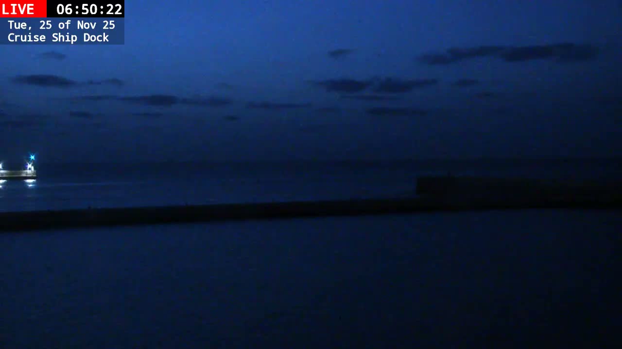 Lanzarote, Arrecife Harbor, Cruise Ship Dock Live Cam - Canary Islands, Las Palmas, Spain