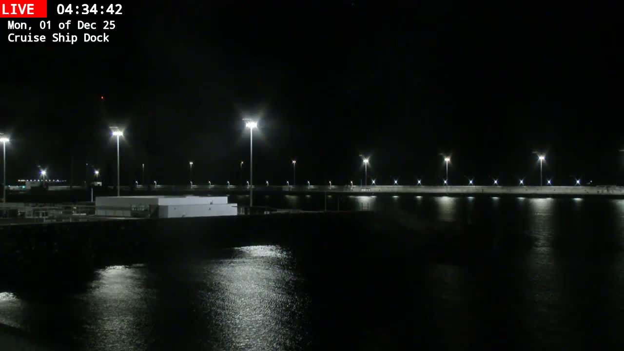 Lanzarote, Arrecife Harbor, Cruise Ship Dock Live Cam - Canary Islands, Las Palmas, Spain