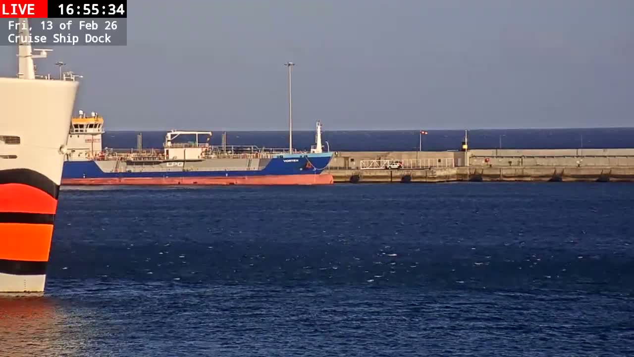 Lanzarote, Arrecife Harbor, Cruise Ship Dock Live Cam - Canary Islands, Las Palmas, Spain