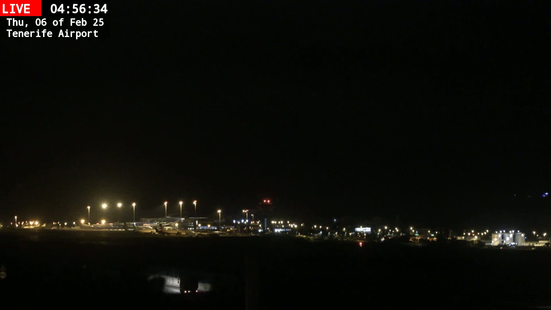 (Los Rodeos)Tenerife North Airport Live Cam - Las Palmas, Spain