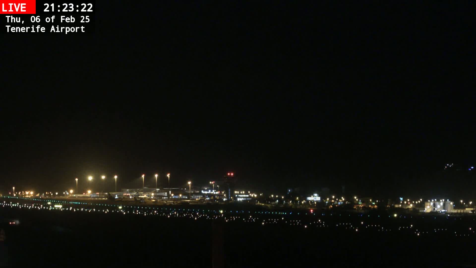 (Los Rodeos)Tenerife North Airport Live Cam - Las Palmas, Spain