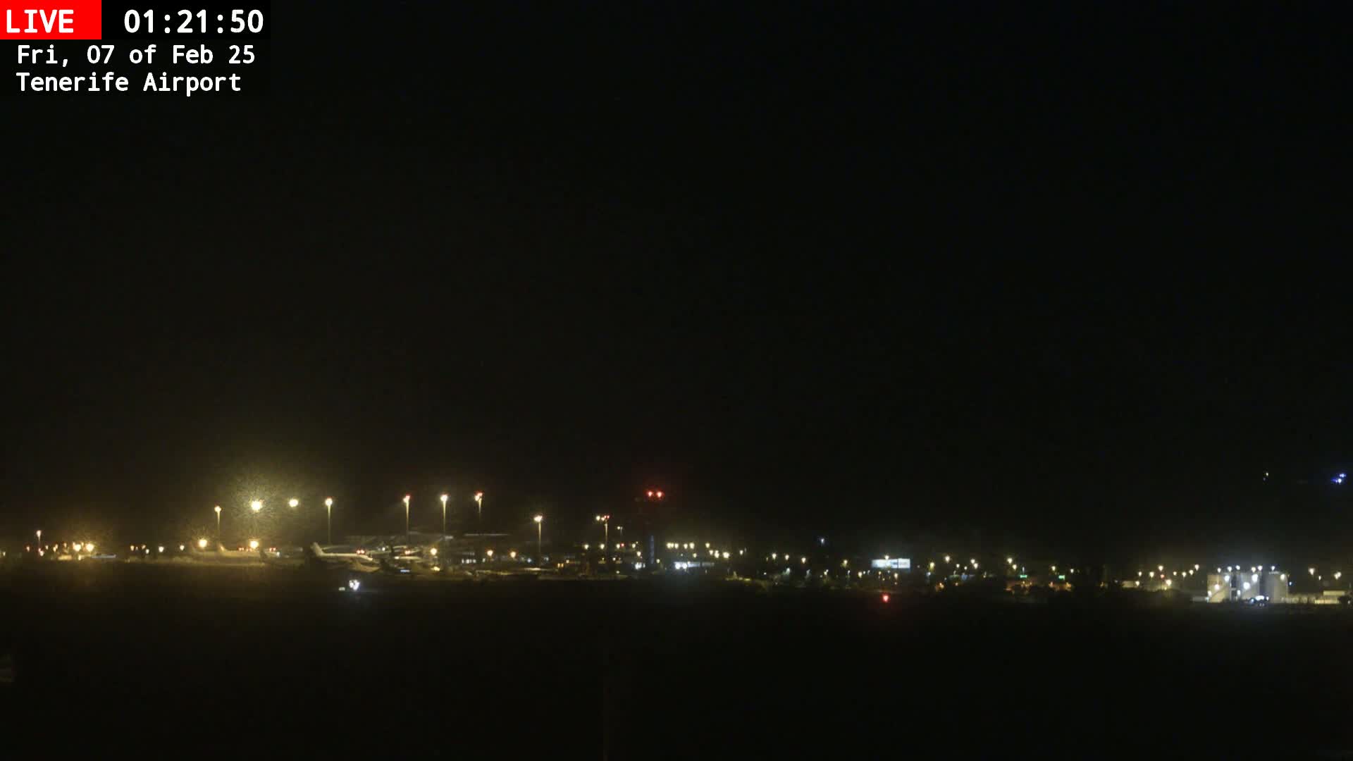 (Los Rodeos)Tenerife North Airport Live Cam - Las Palmas, Spain