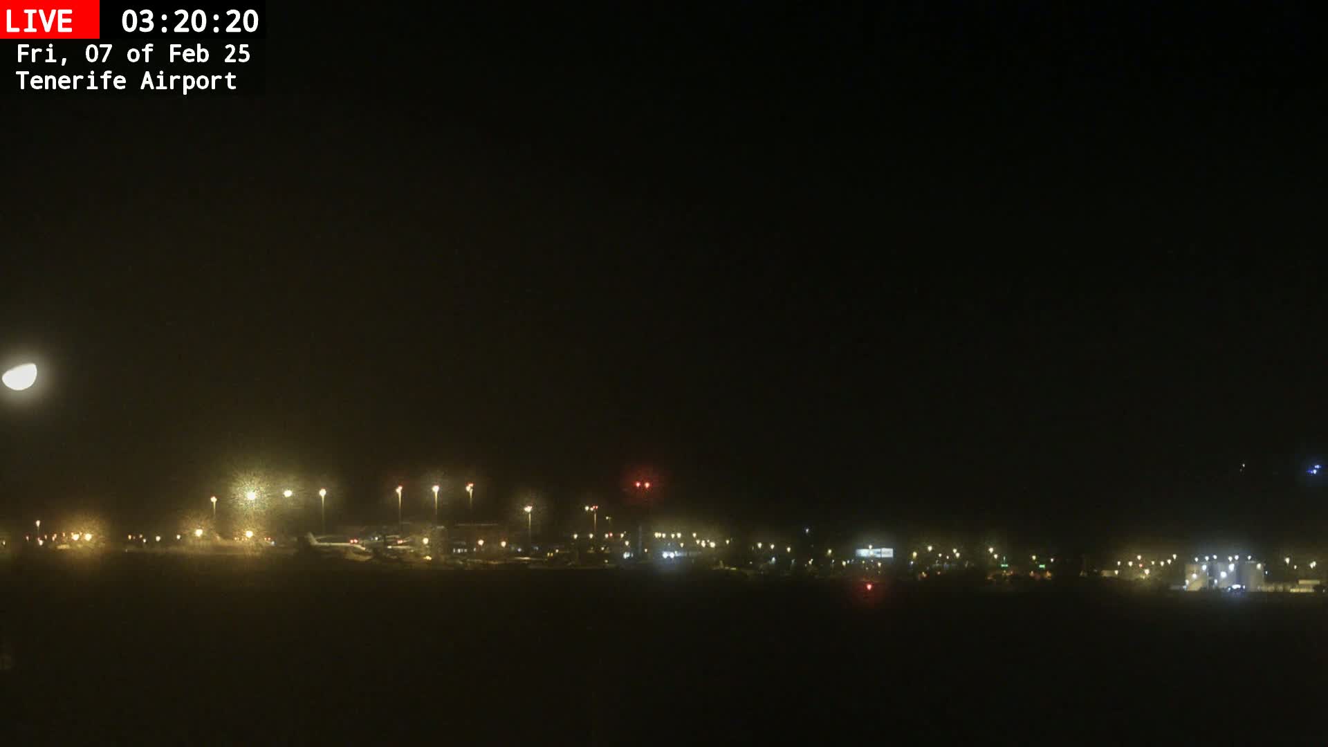 (Los Rodeos)Tenerife North Airport Live Cam - Las Palmas, Spain