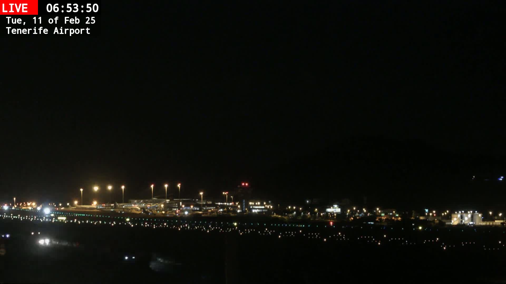 (Los Rodeos)Tenerife North Airport Live Cam - Las Palmas, Spain
