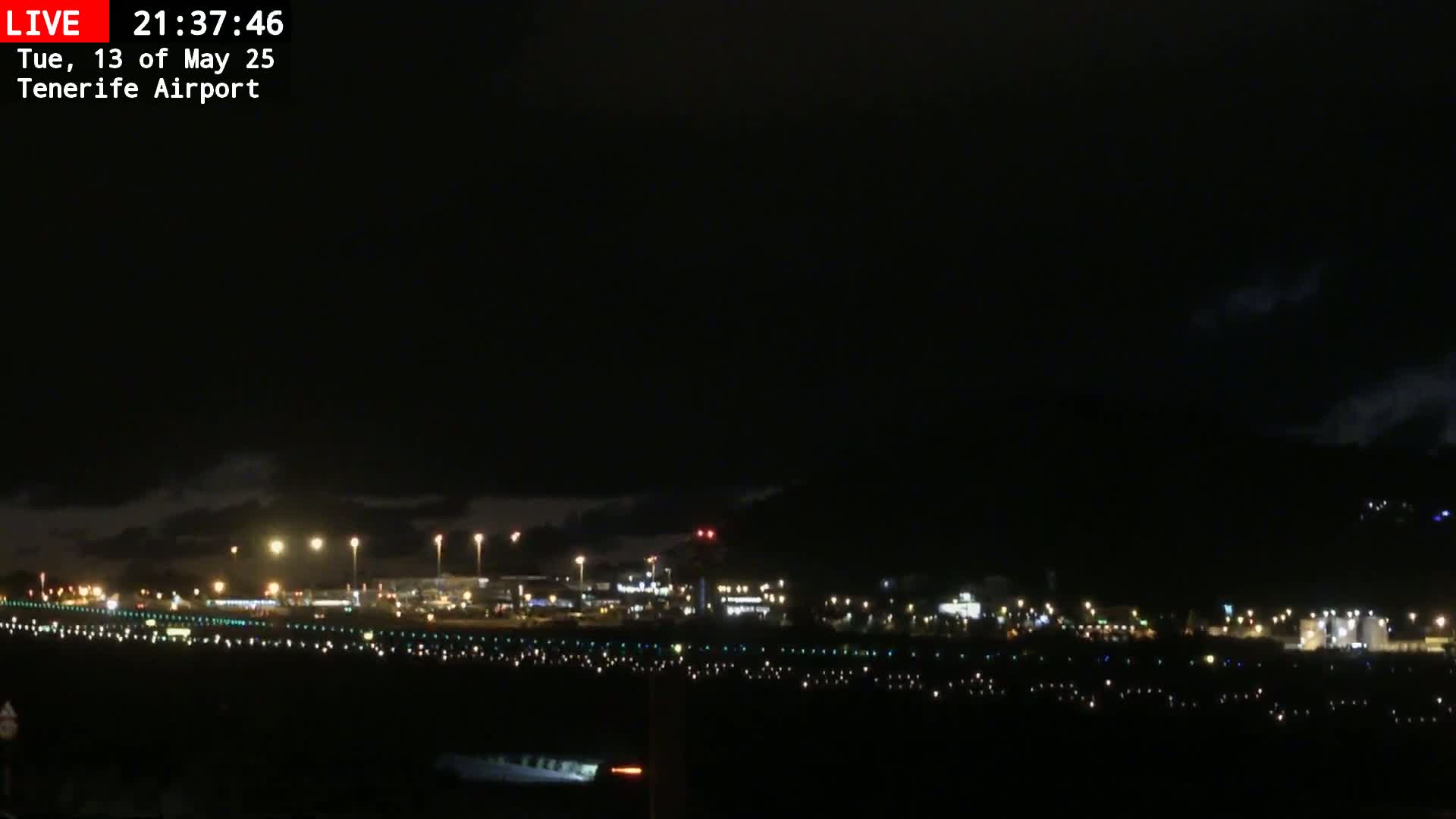 (Los Rodeos)Tenerife North Airport Live Cam - Las Palmas, Spain