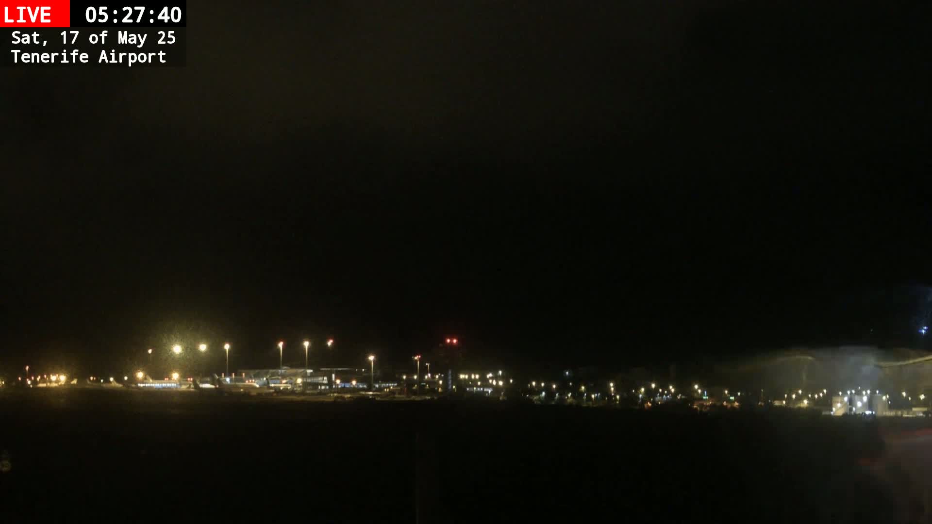 (Los Rodeos)Tenerife North Airport Live Cam - Las Palmas, Spain