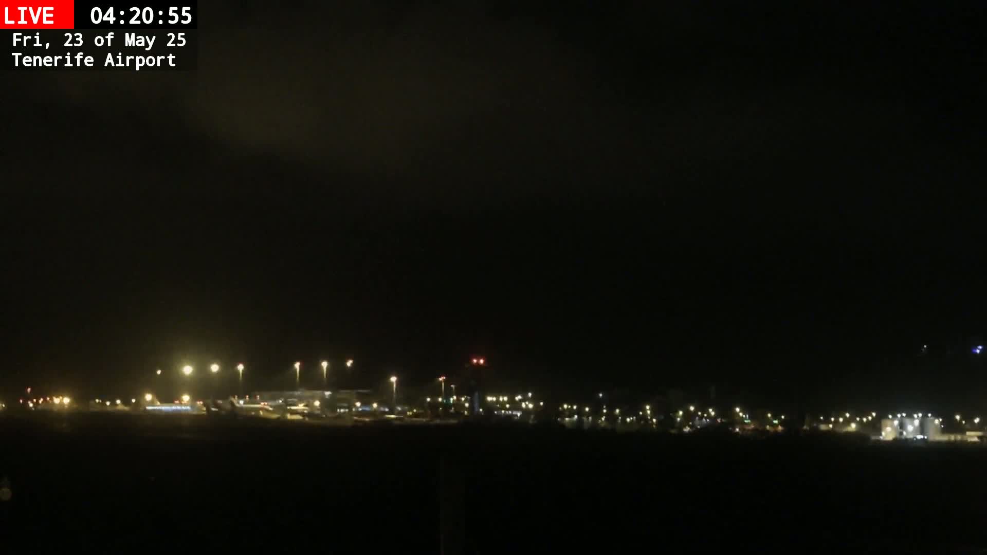 (Los Rodeos)Tenerife North Airport Live Cam - Las Palmas, Spain