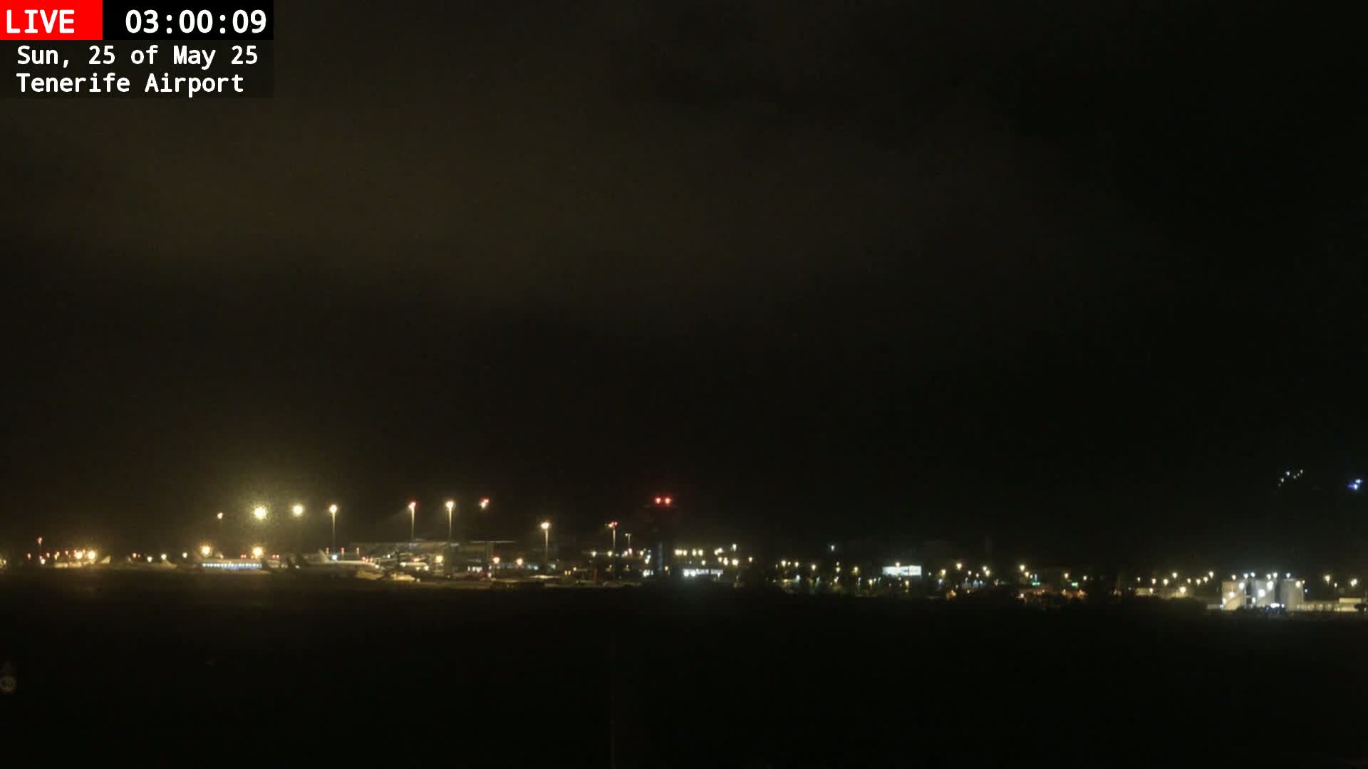 (Los Rodeos)Tenerife North Airport Live Cam - Las Palmas, Spain