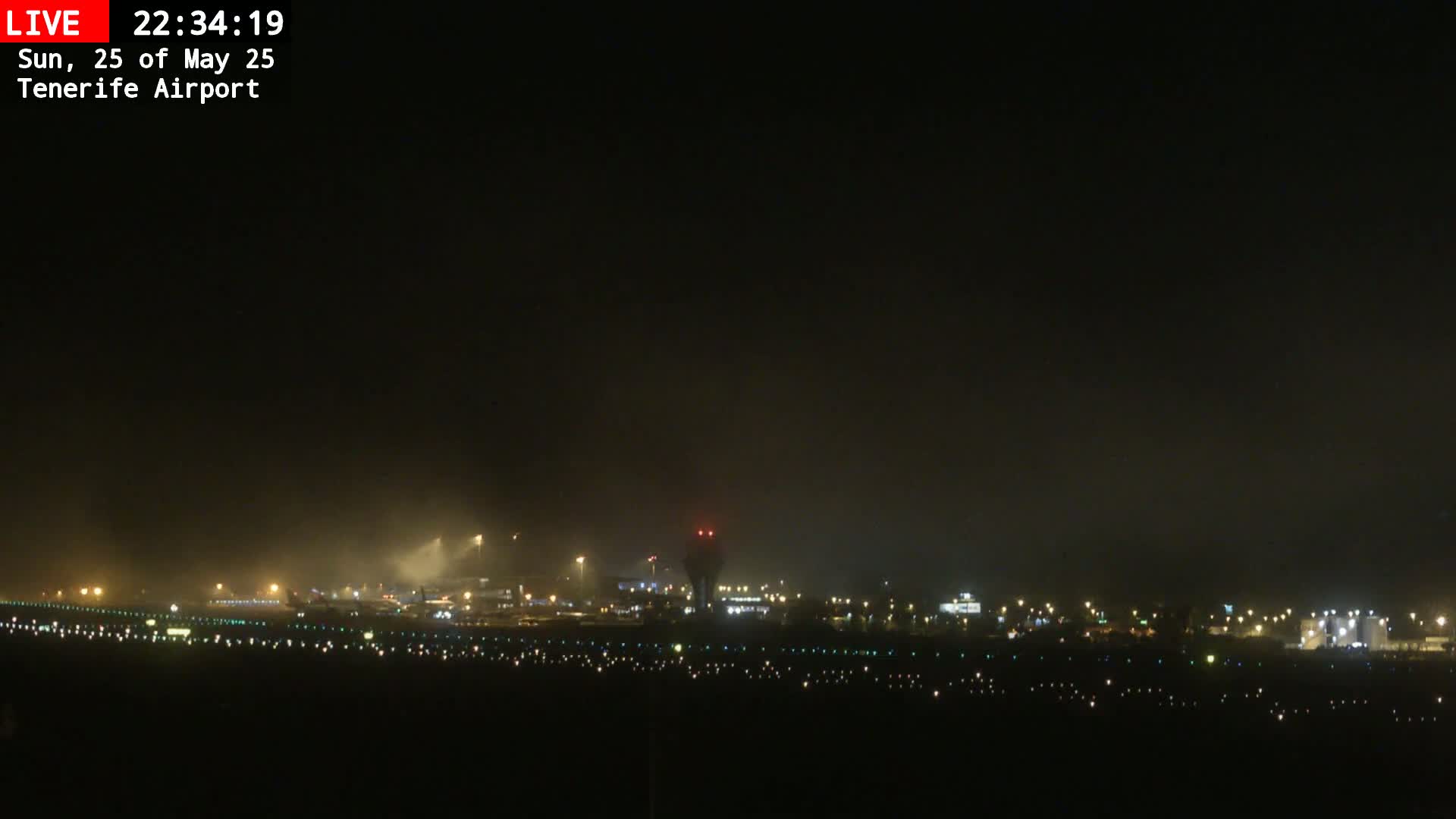 (Los Rodeos)Tenerife North Airport Live Cam - Las Palmas, Spain