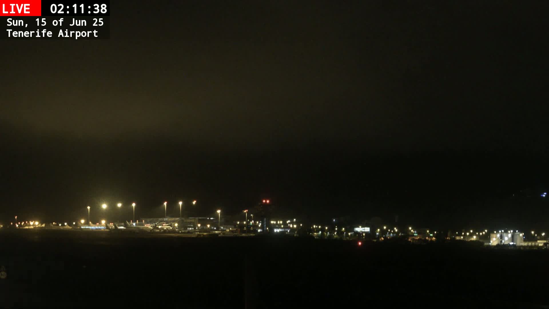 (Los Rodeos)Tenerife North Airport Live Cam - Las Palmas, Spain