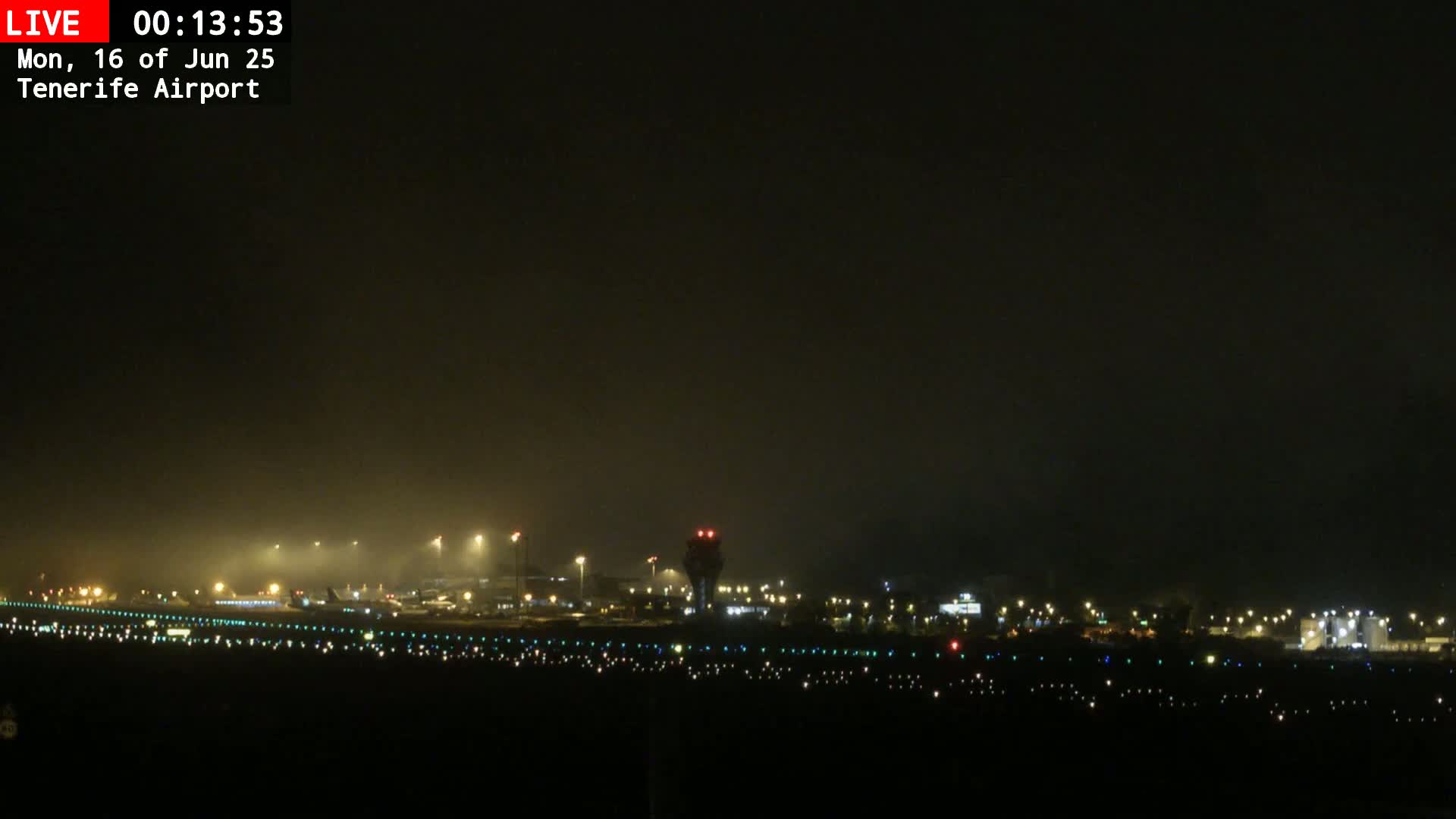 (Los Rodeos)Tenerife North Airport Live Cam - Las Palmas, Spain