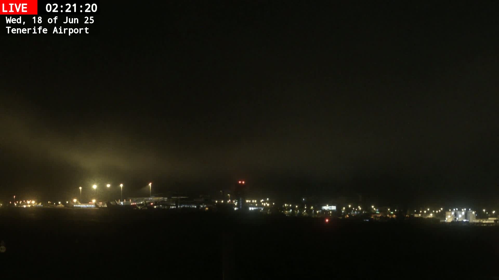 (Los Rodeos)Tenerife North Airport Live Cam - Las Palmas, Spain
