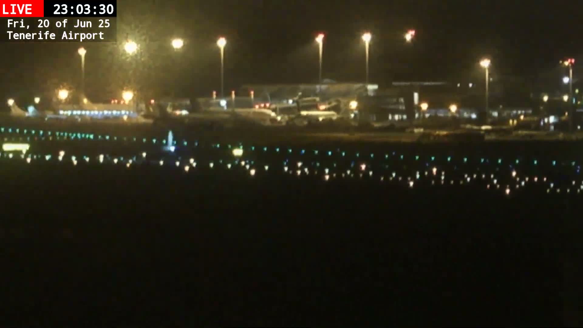 (Los Rodeos)Tenerife North Airport Live Cam - Las Palmas, Spain