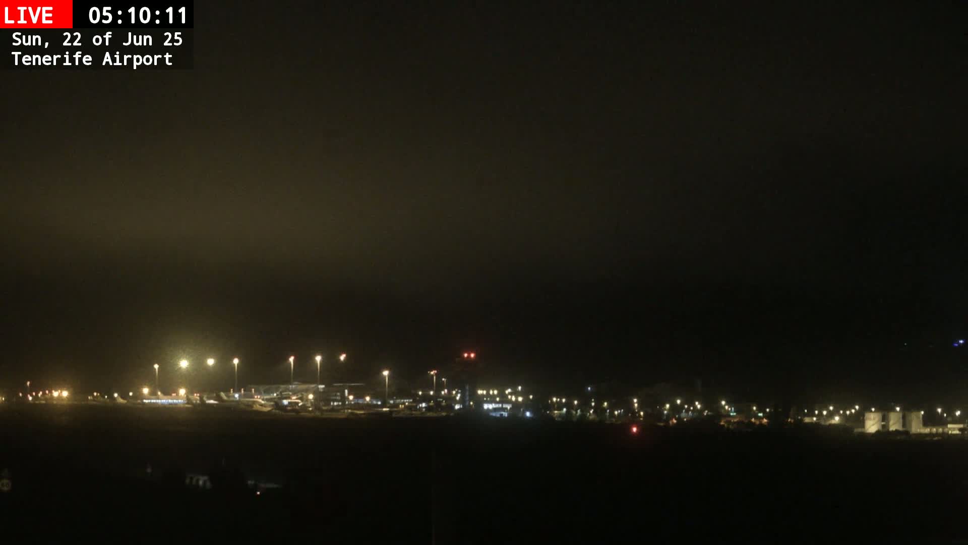 (Los Rodeos)Tenerife North Airport Live Cam - Las Palmas, Spain