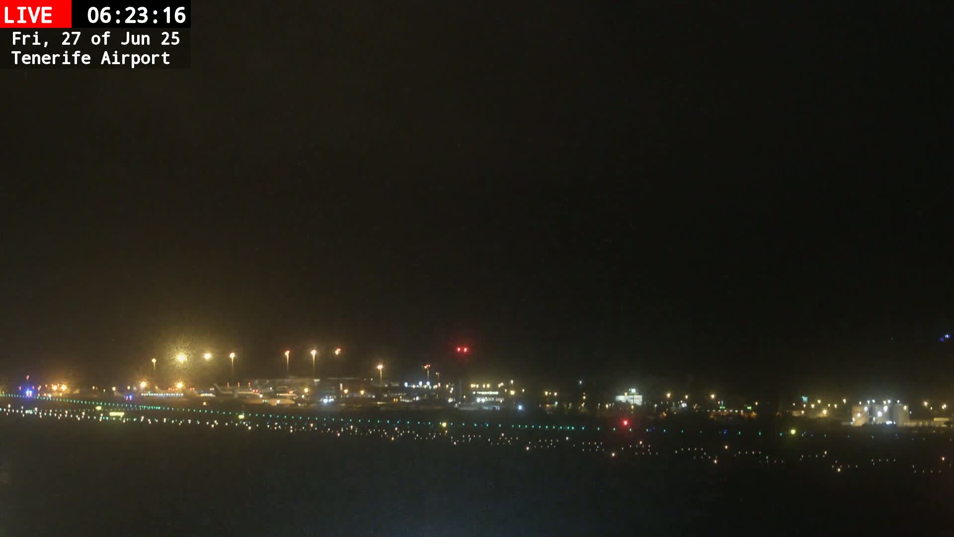 (Los Rodeos)Tenerife North Airport Live Cam - Las Palmas, Spain