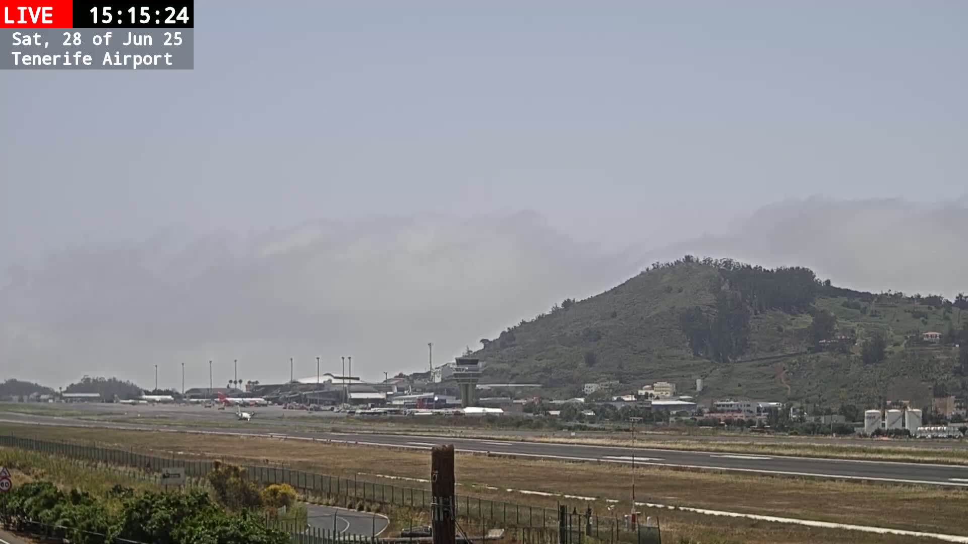 (Los Rodeos)Tenerife North Airport Live Cam - Las Palmas, Spain