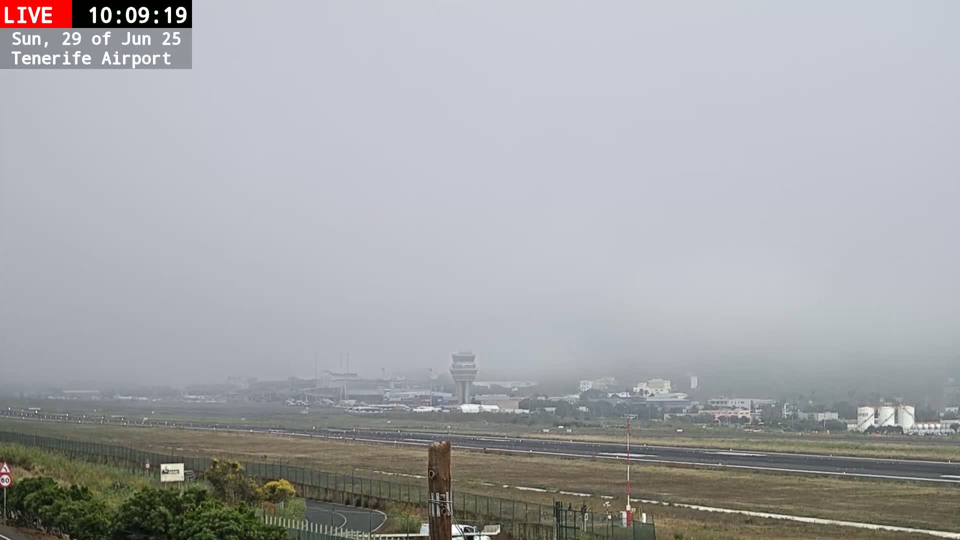 (Los Rodeos)Tenerife North Airport Live Cam - Las Palmas, Spain