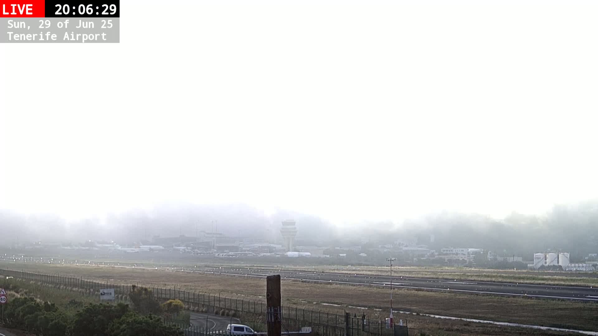 (Los Rodeos)Tenerife North Airport Live Cam - Las Palmas, Spain