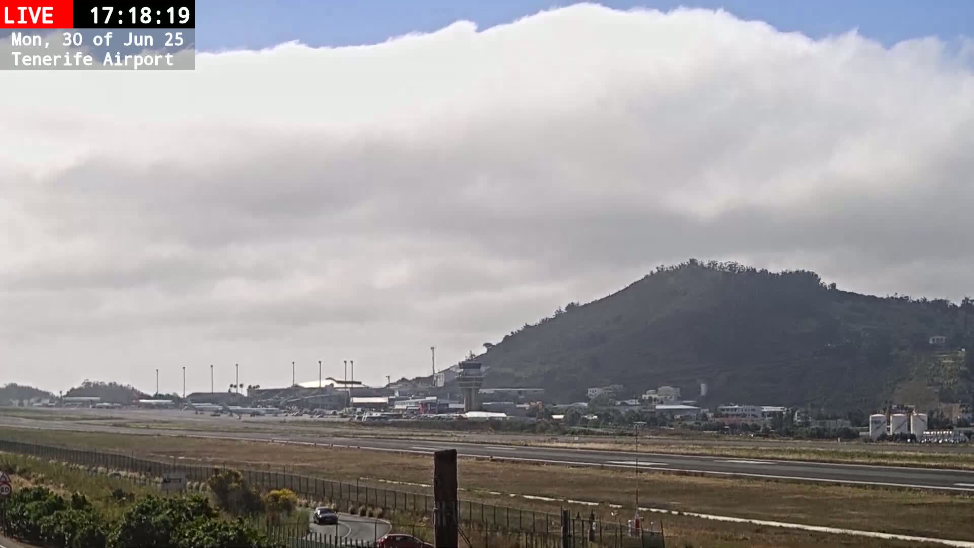 (Los Rodeos)Tenerife North Airport Live Cam - Las Palmas, Spain