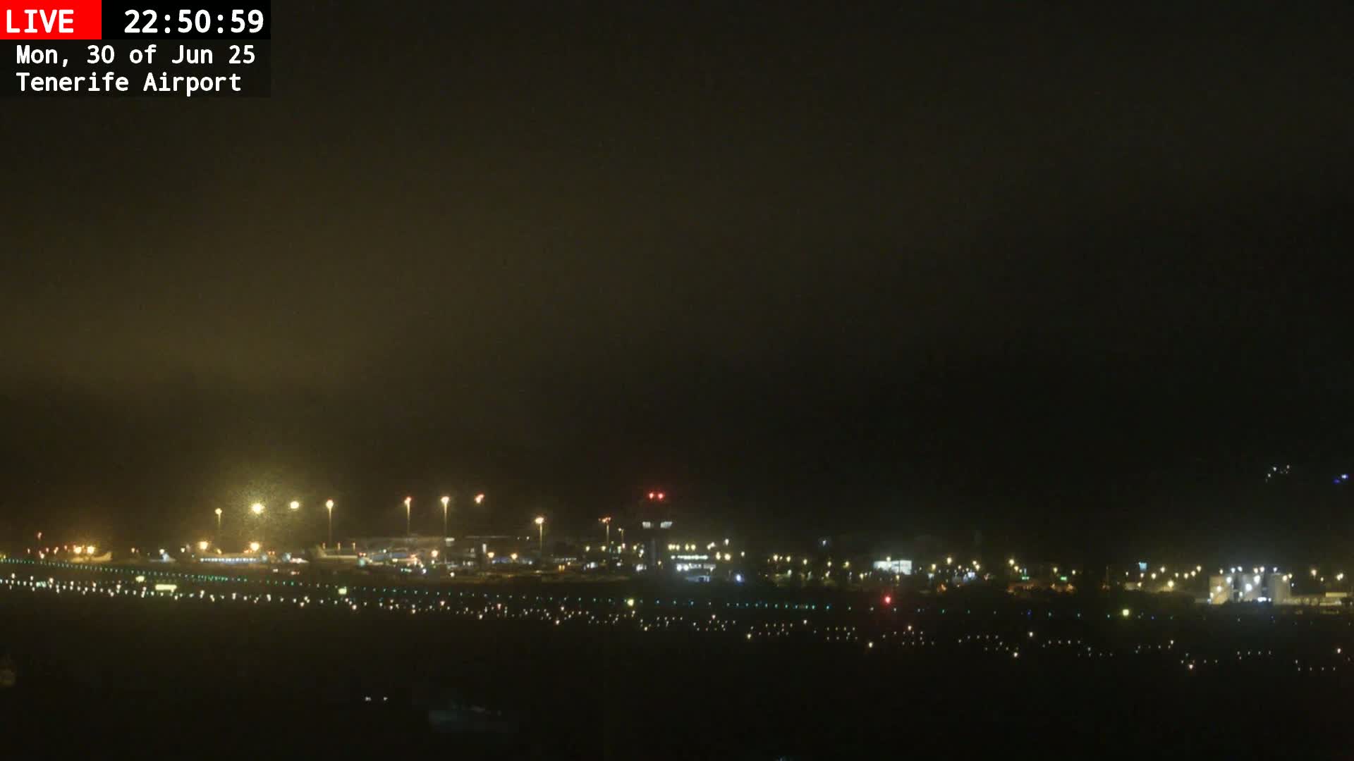 (Los Rodeos)Tenerife North Airport Live Cam - Las Palmas, Spain