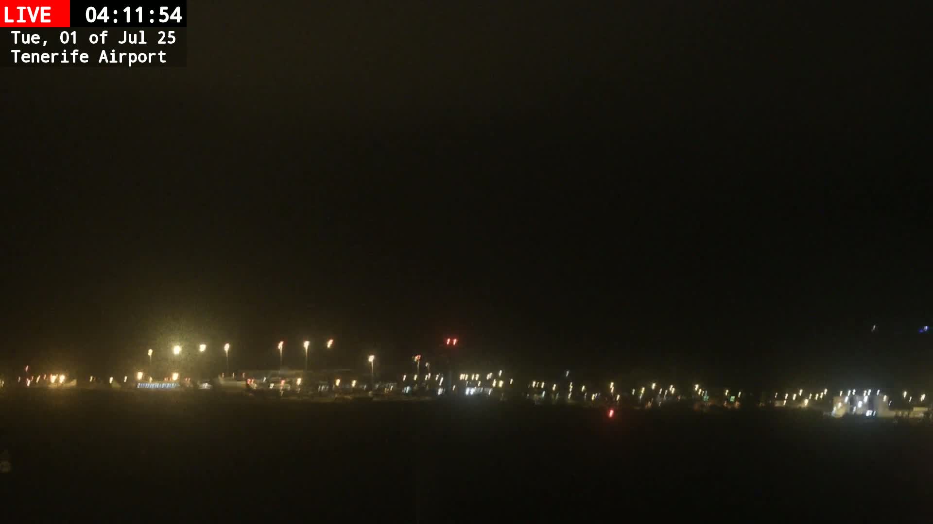 (Los Rodeos)Tenerife North Airport Live Cam - Las Palmas, Spain