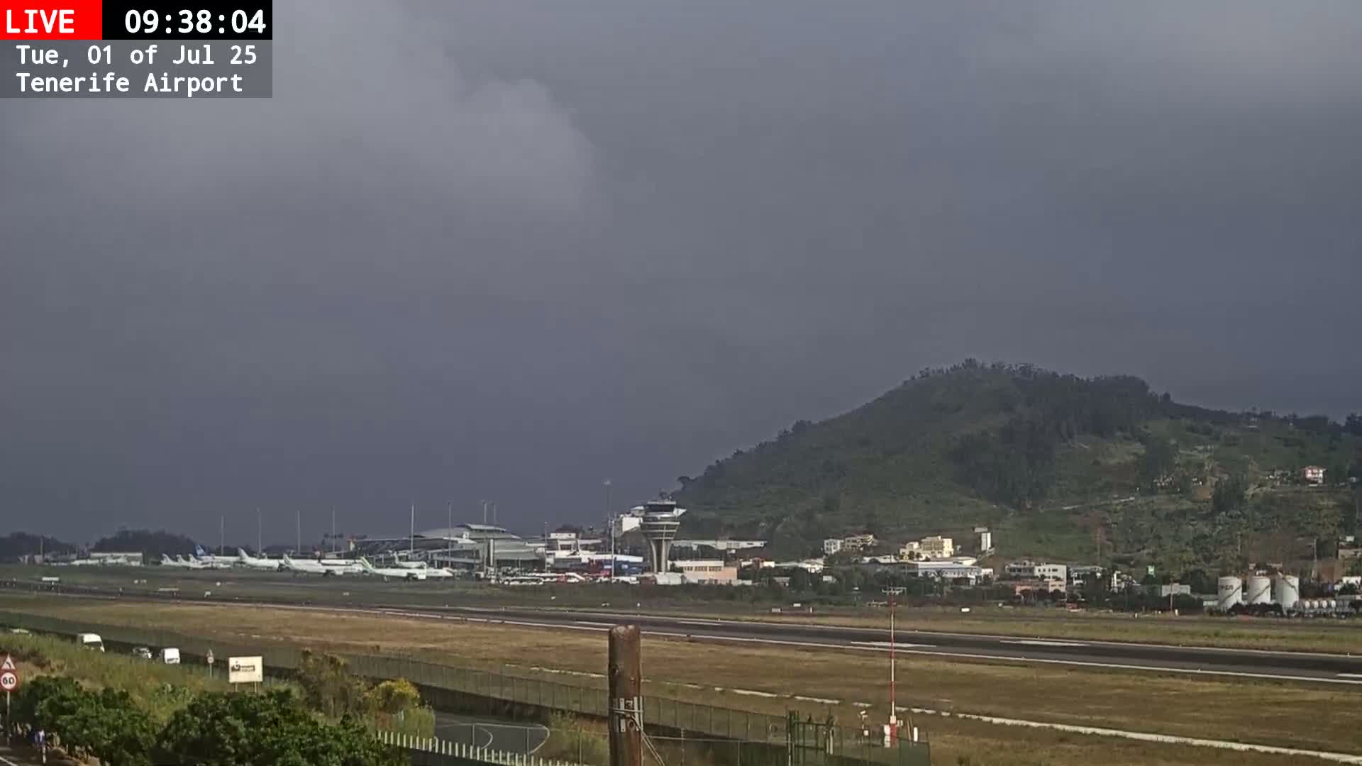 (Los Rodeos)Tenerife North Airport Live Cam - Las Palmas, Spain