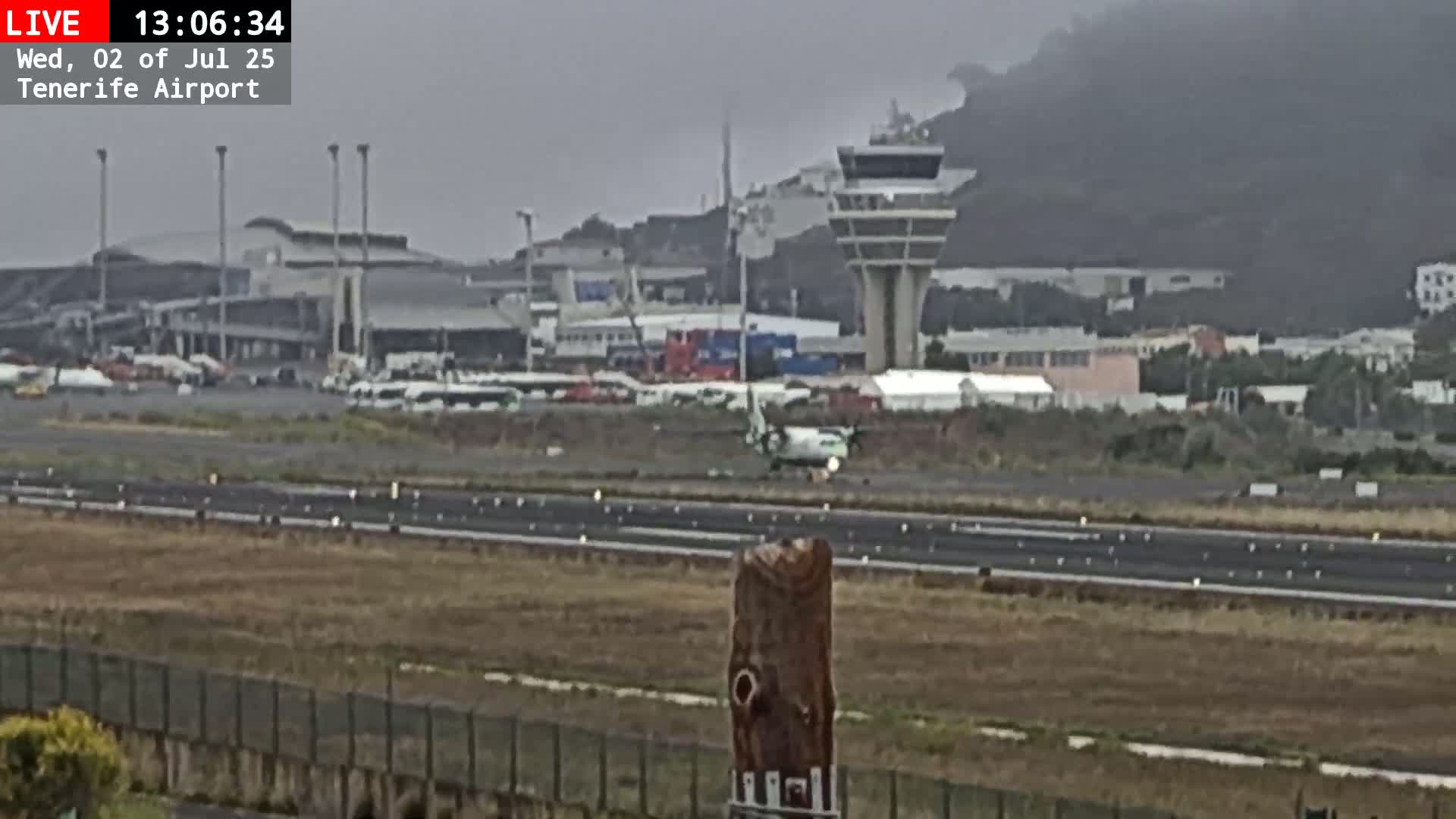 (Los Rodeos)Tenerife North Airport Live Cam - Las Palmas, Spain
