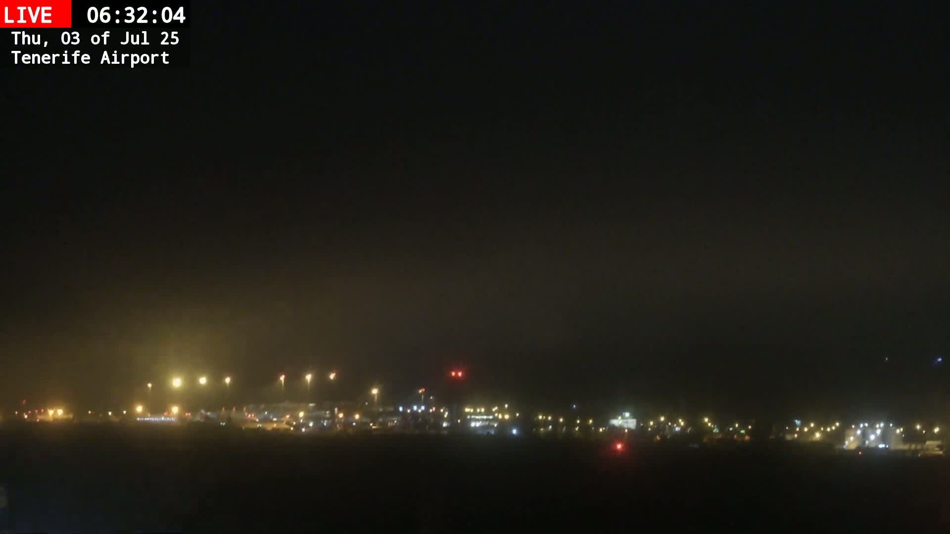 (Los Rodeos)Tenerife North Airport Live Cam - Las Palmas, Spain