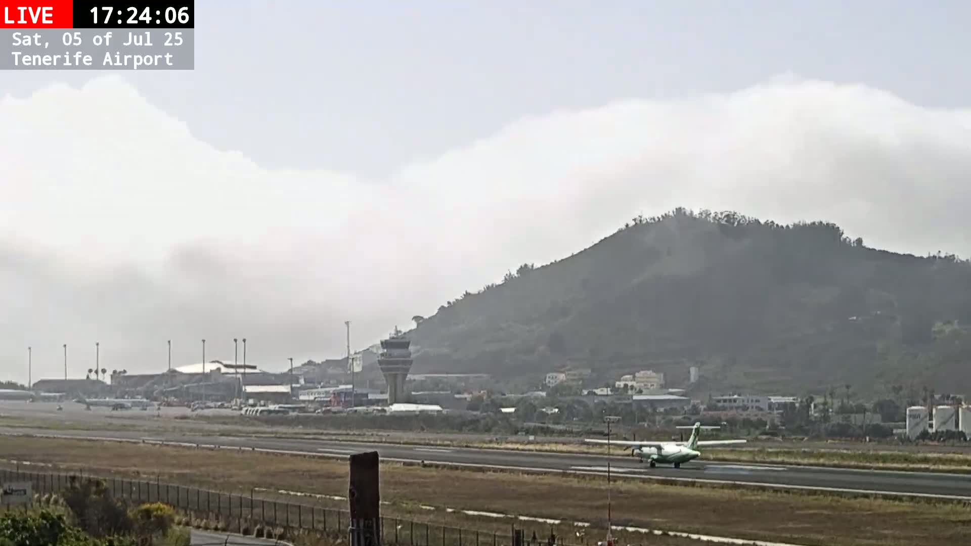 (Los Rodeos)Tenerife North Airport Live Cam - Las Palmas, Spain