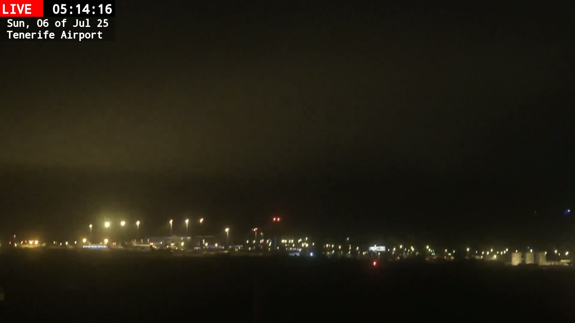 (Los Rodeos)Tenerife North Airport Live Cam - Las Palmas, Spain