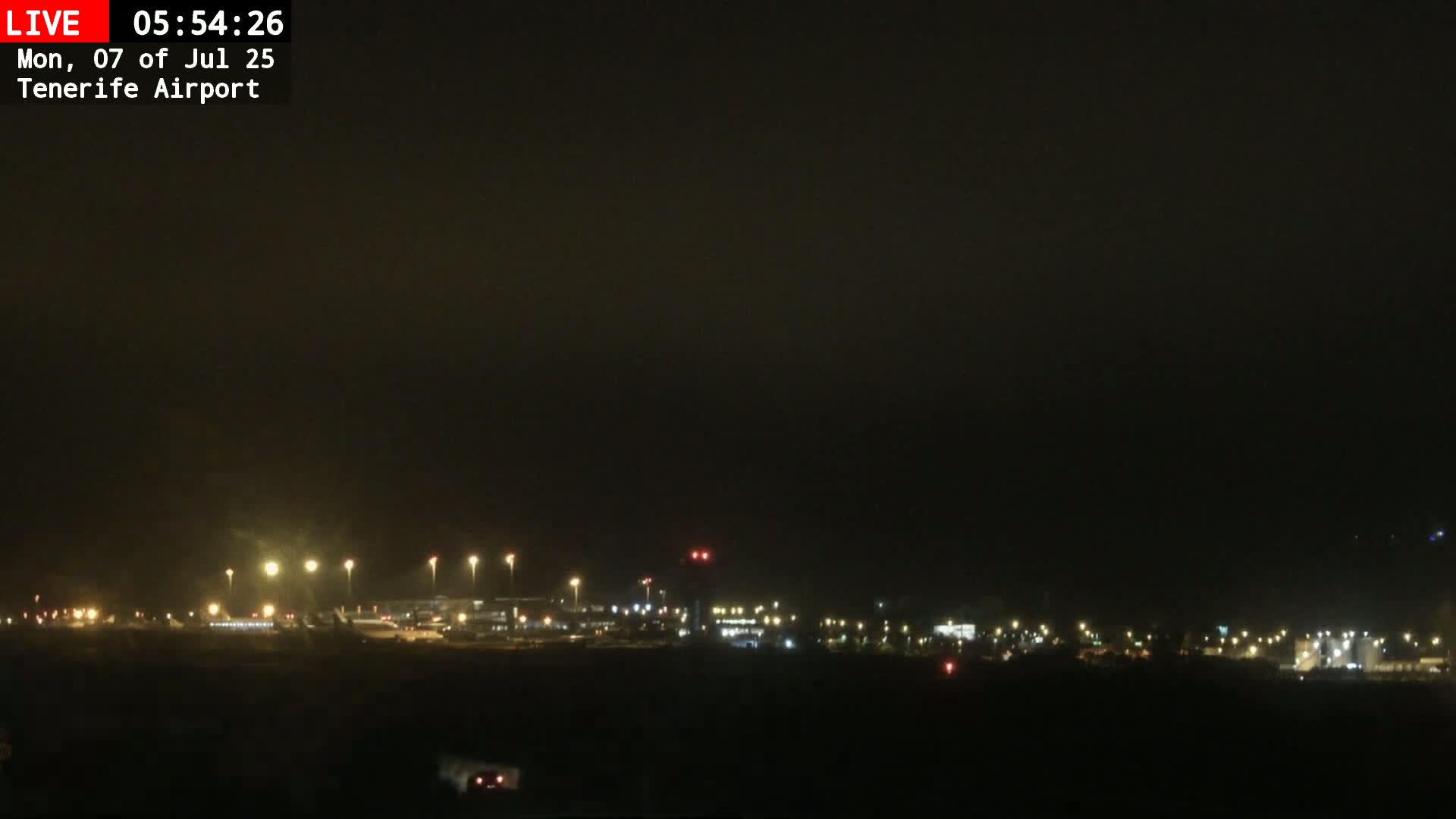 (Los Rodeos)Tenerife North Airport Live Cam - Las Palmas, Spain