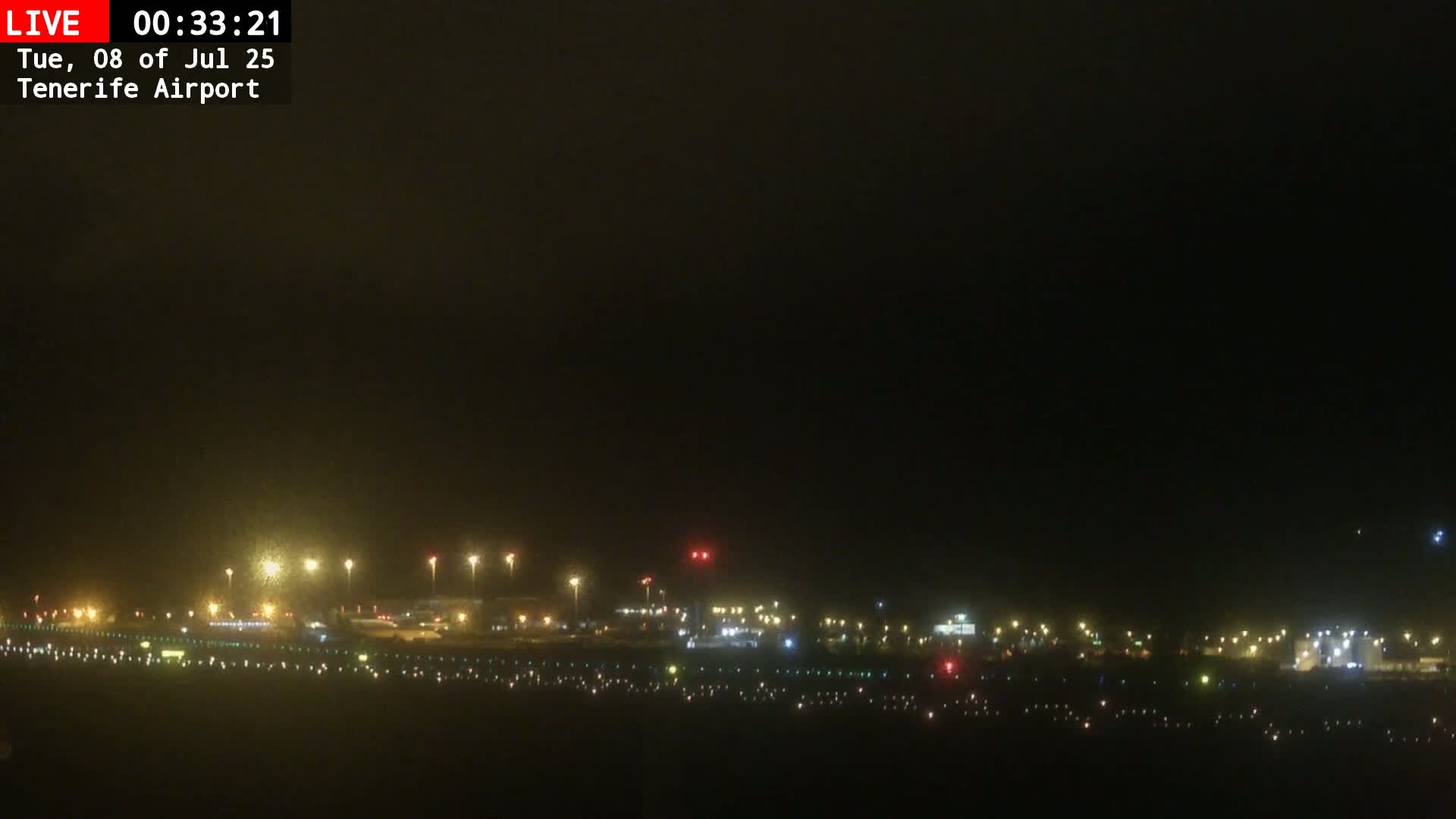 (Los Rodeos)Tenerife North Airport Live Cam - Las Palmas, Spain