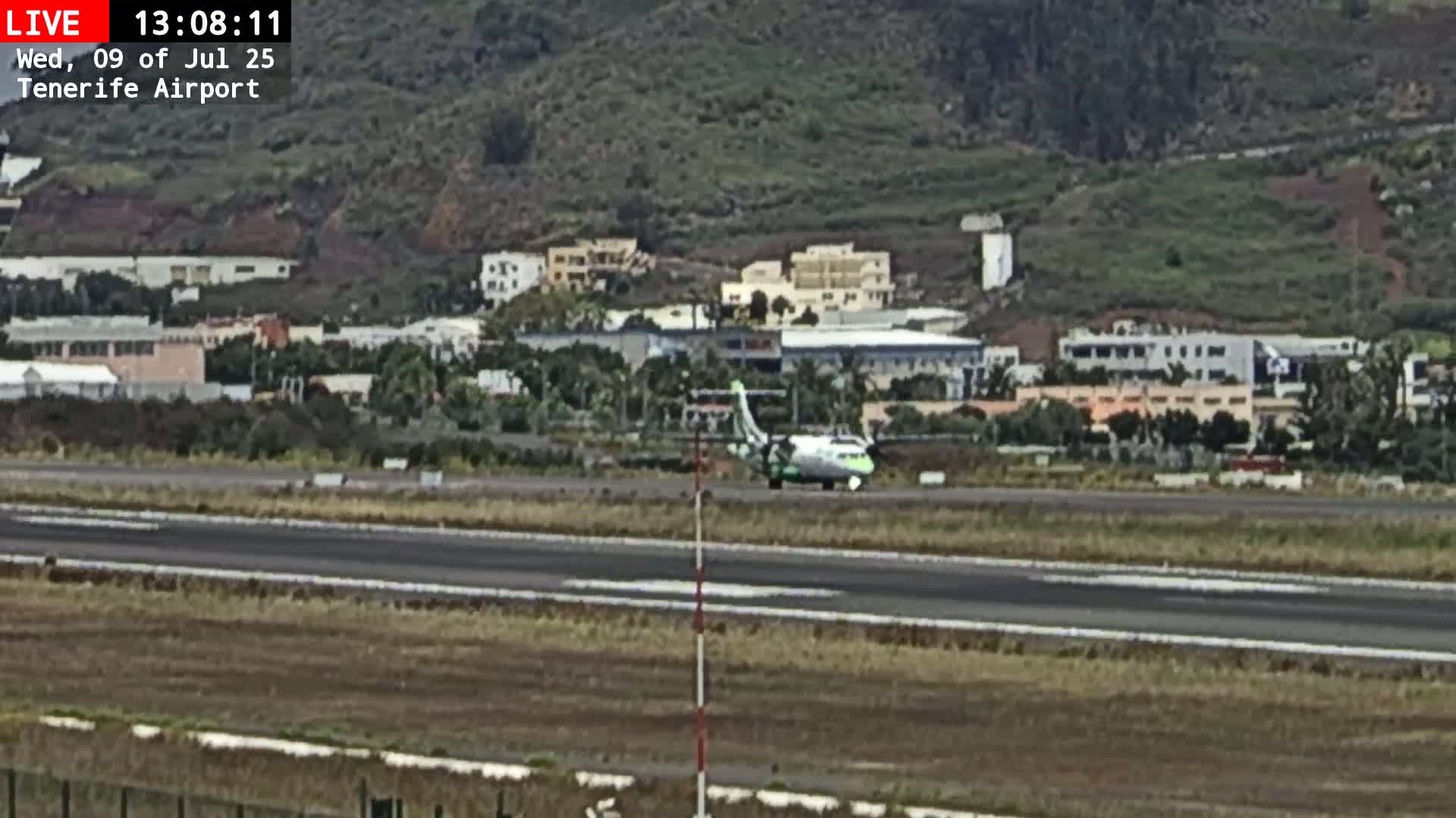 (Los Rodeos)Tenerife North Airport Live Cam - Las Palmas, Spain