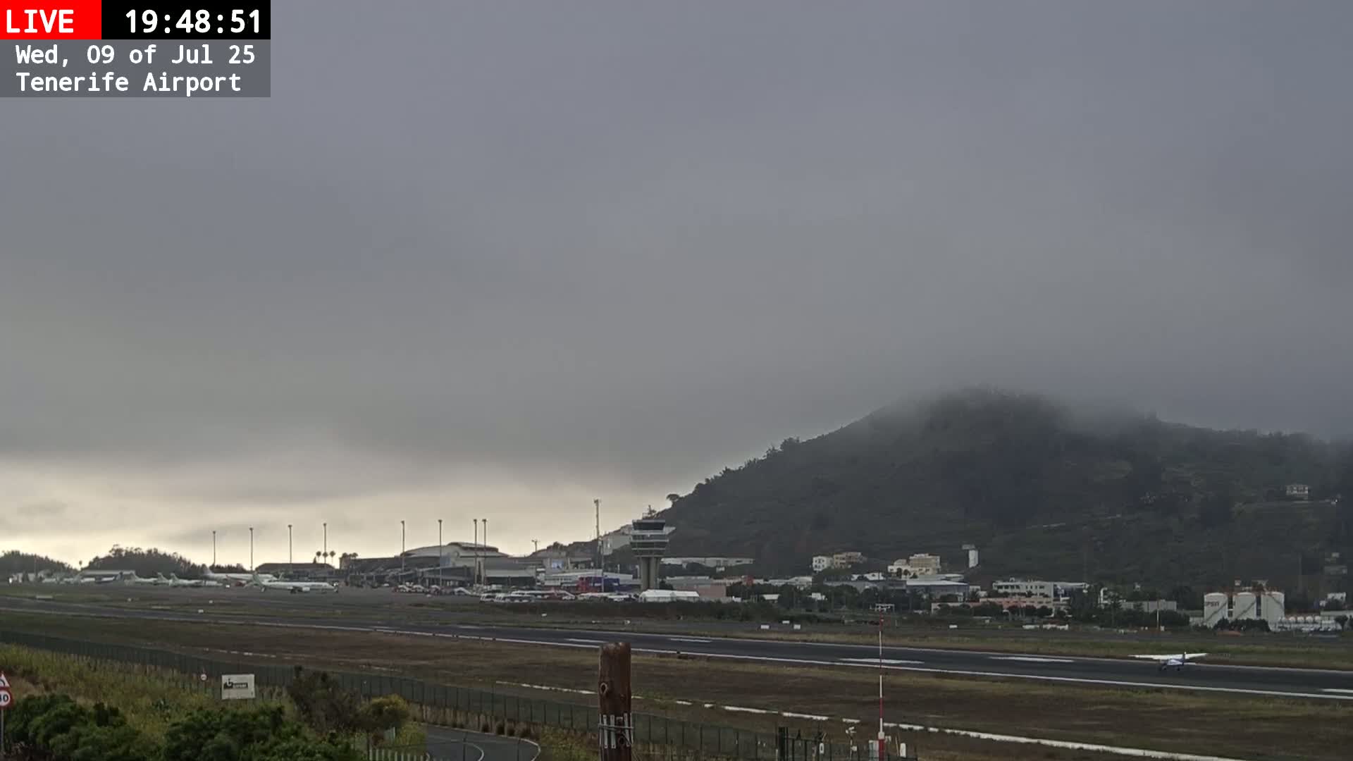 (Los Rodeos)Tenerife North Airport Live Cam - Las Palmas, Spain