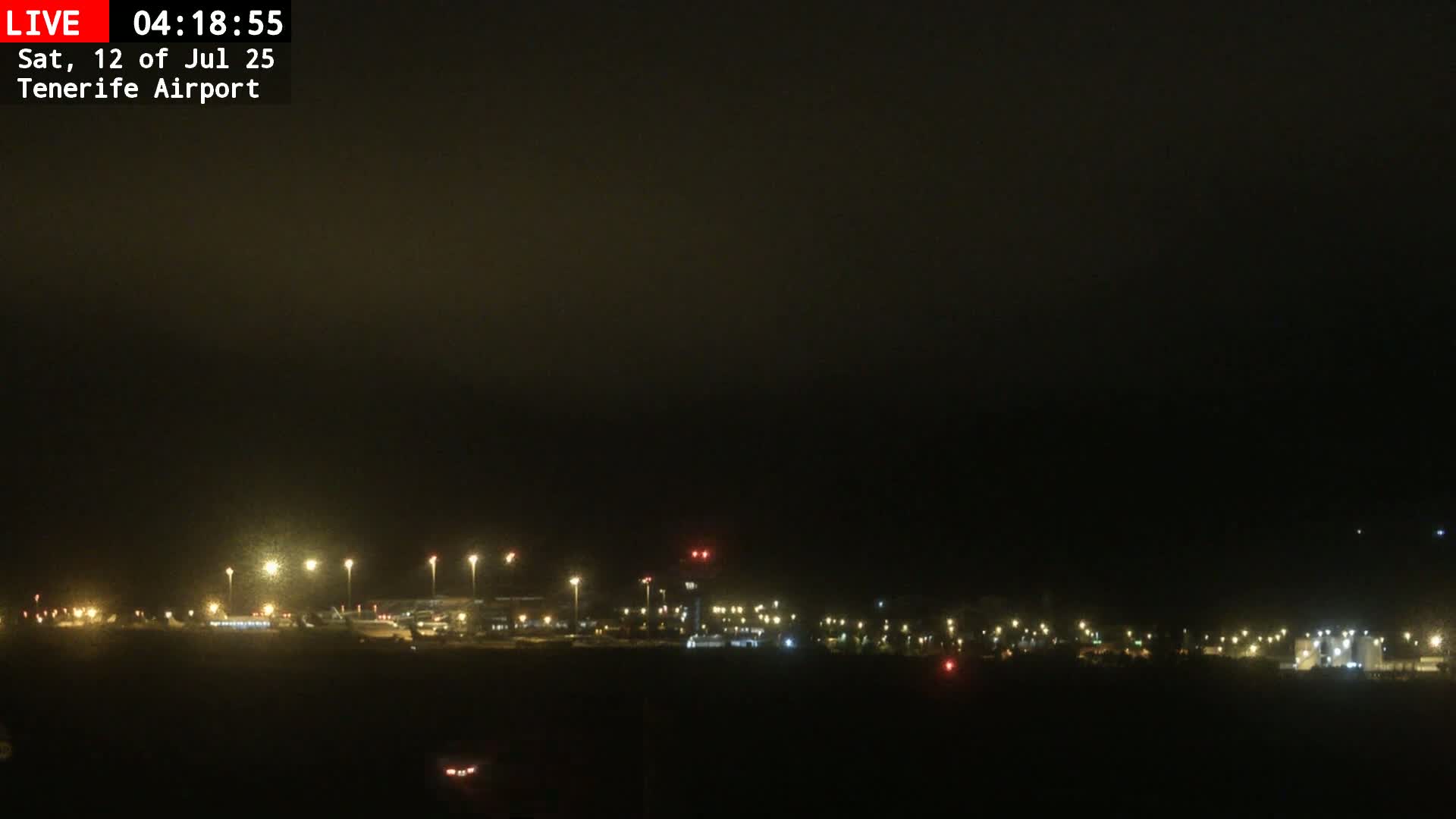 (Los Rodeos)Tenerife North Airport Live Cam - Las Palmas, Spain