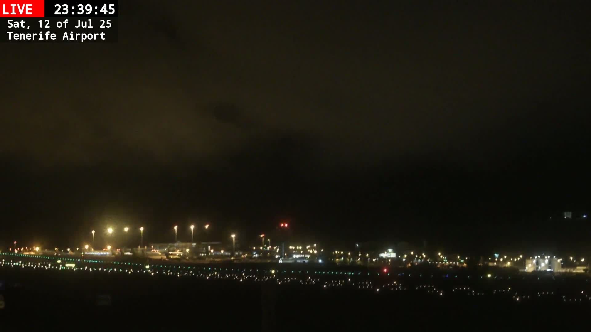 (Los Rodeos)Tenerife North Airport Live Cam - Las Palmas, Spain