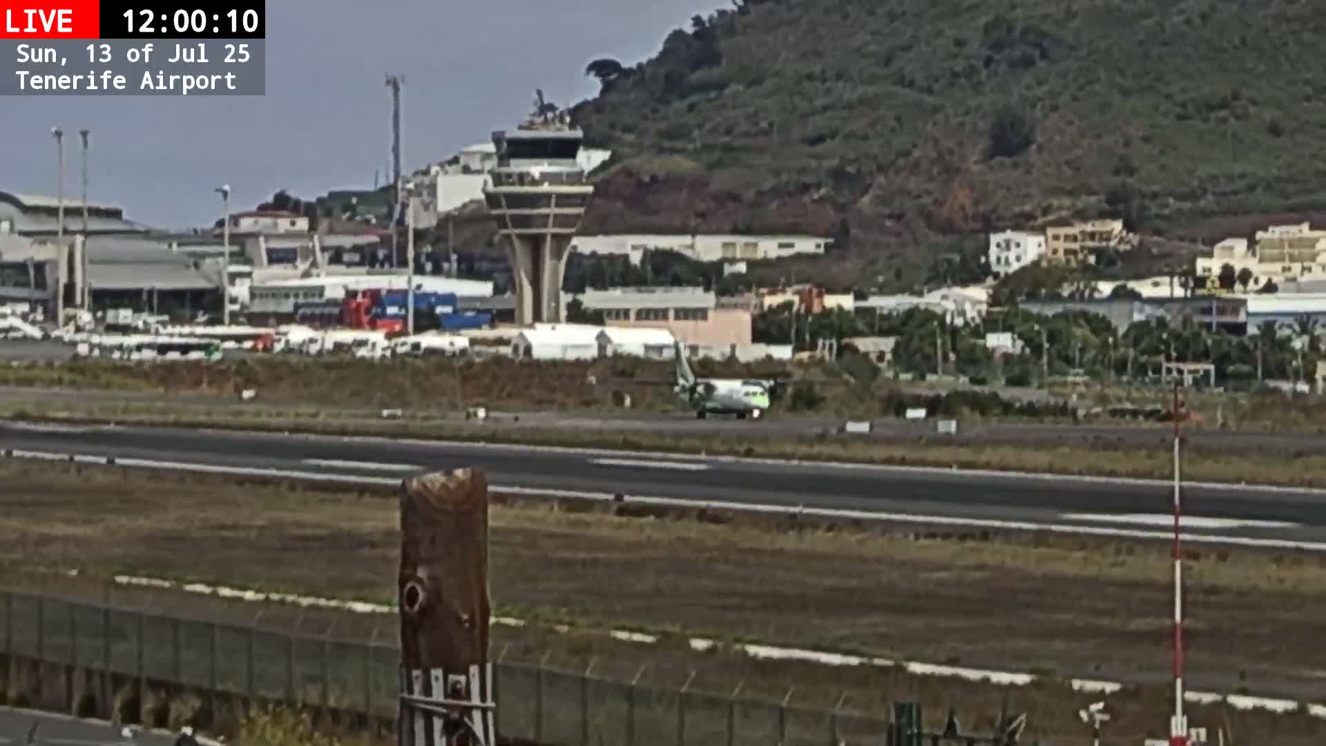 (Los Rodeos)Tenerife North Airport Live Cam - Las Palmas, Spain