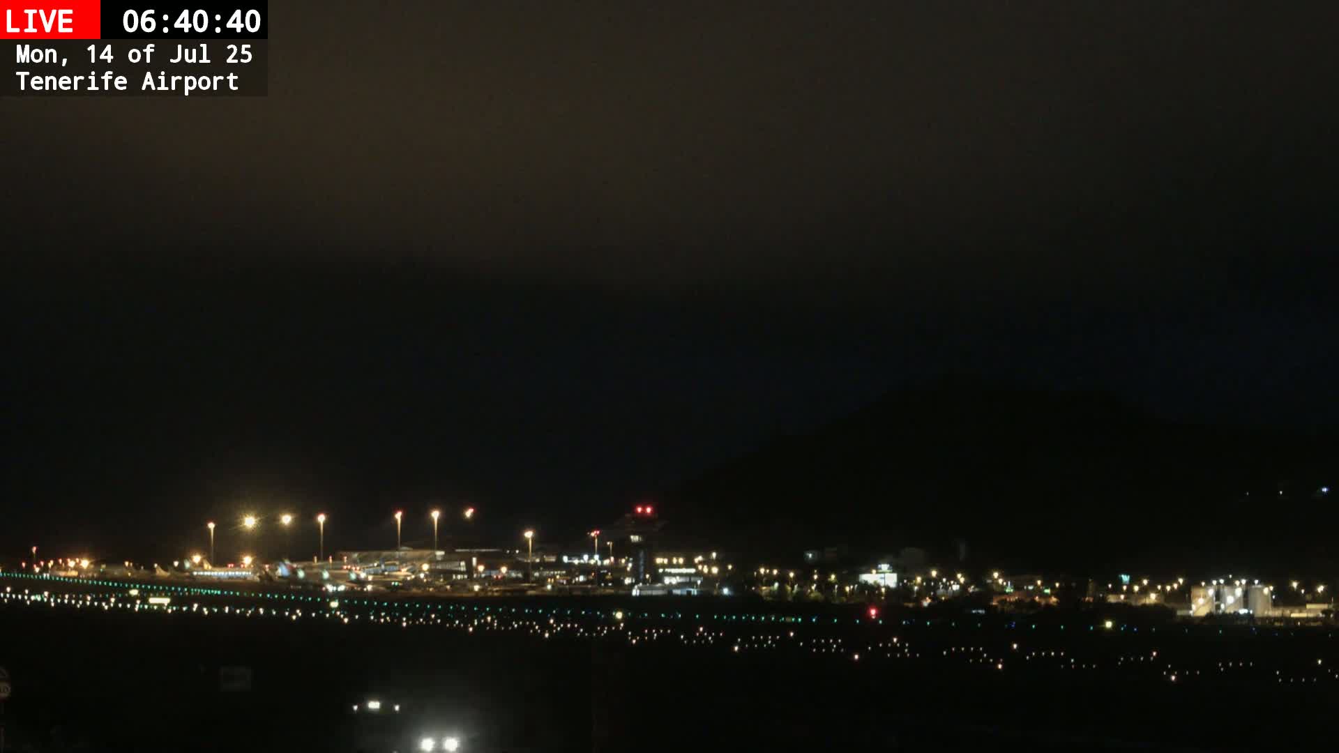 (Los Rodeos)Tenerife North Airport Live Cam - Las Palmas, Spain